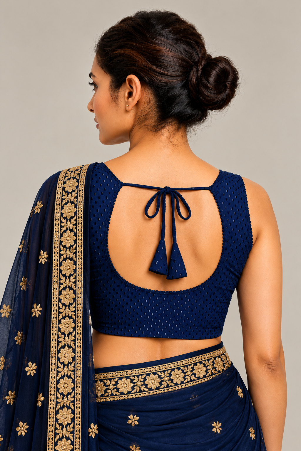NIJER FASHION Sleeveless Readymade Stretchable Saree Blouse for Women