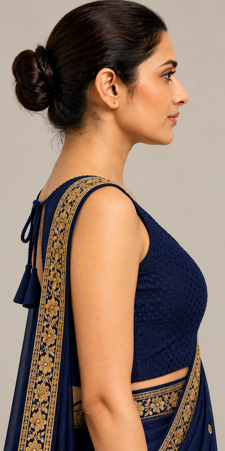 NIJER FASHION Sleeveless Readymade Stretchable Saree Blouse for Women