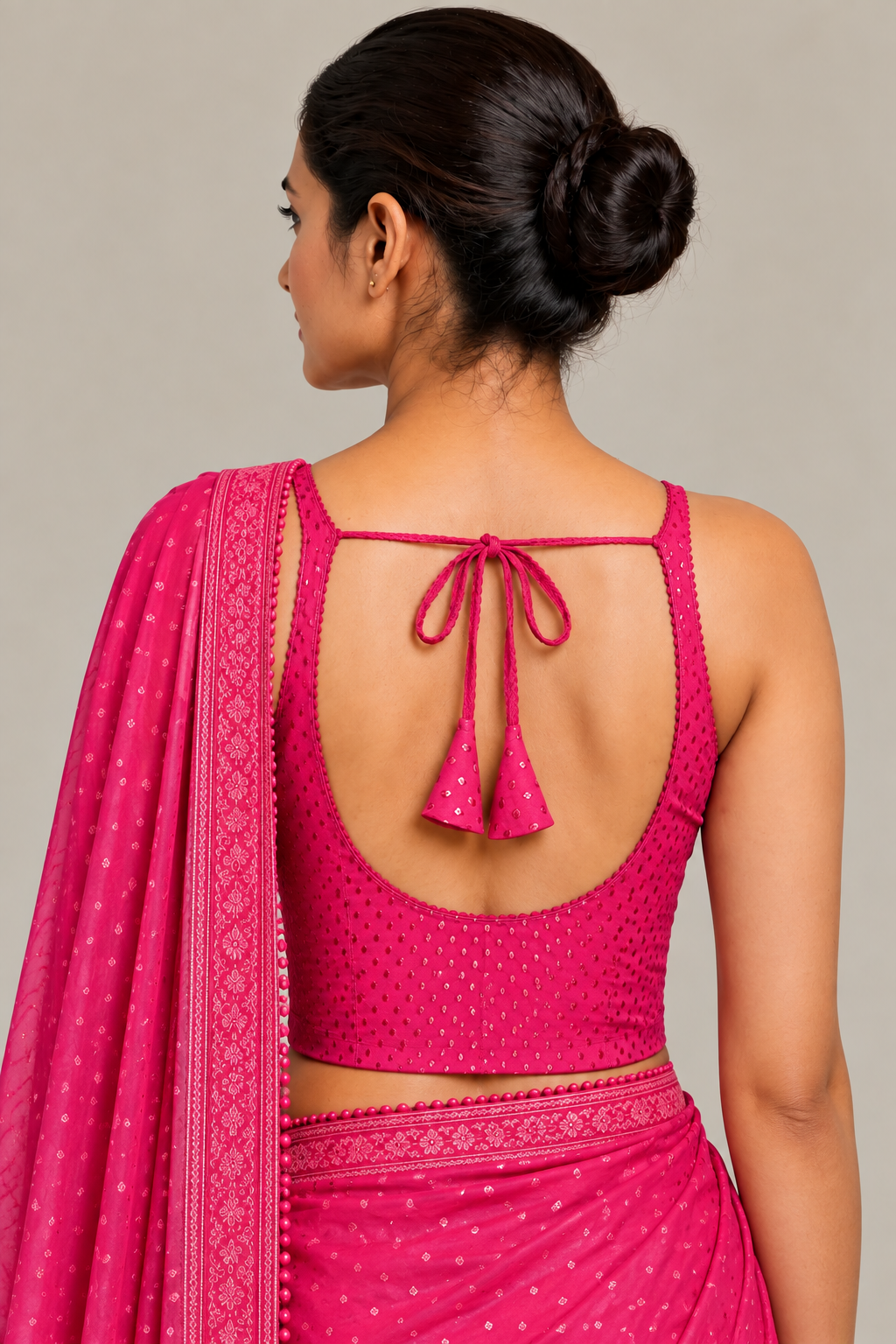 NIJER FASHION Sleeveless Readymade Stretchable Saree Blouse for Women