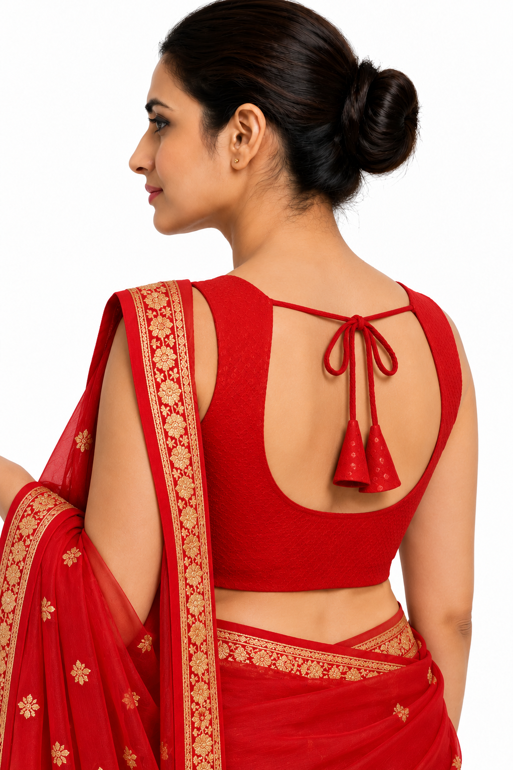 NIJER FASHION Sleeveless Readymade Stretchable Saree Blouse for Women