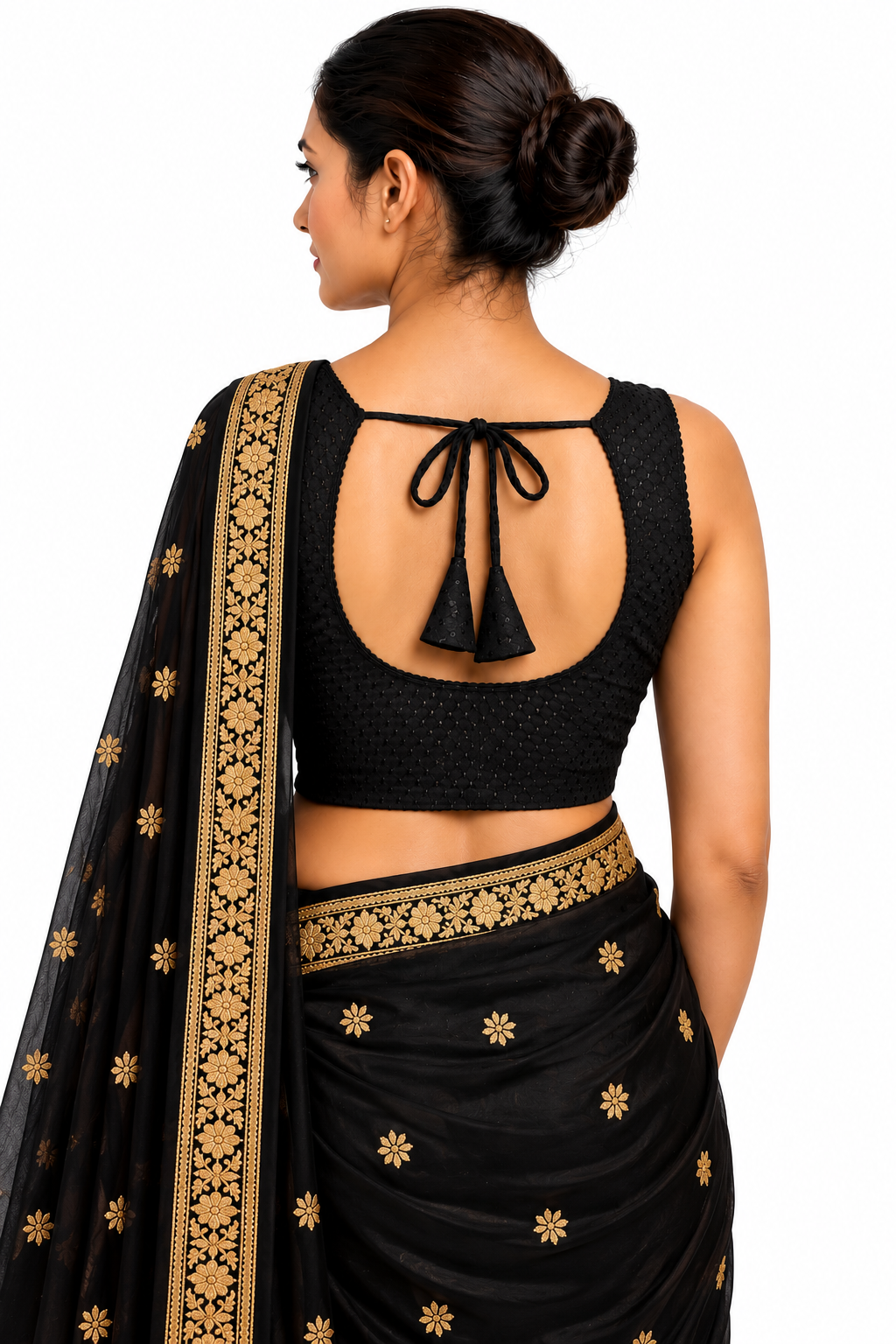 NIJER FASHION Sleeveless Readymade Stretchable Saree Blouse for Women