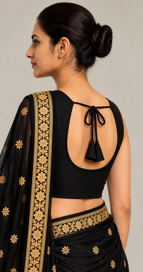 NIJER FASHION Sleeveless Readymade Stretchable Saree Blouse for Women